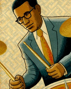 Max Roach by James Steinberg SOLD