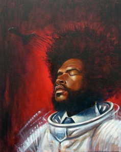 Questlove by Henry Fong SOLD